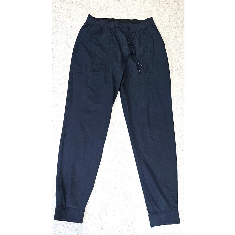 Lululemon ABC Warpstreme Joggers, Blue, Quick Drying, 4 Way Stretch, Mens Sz M